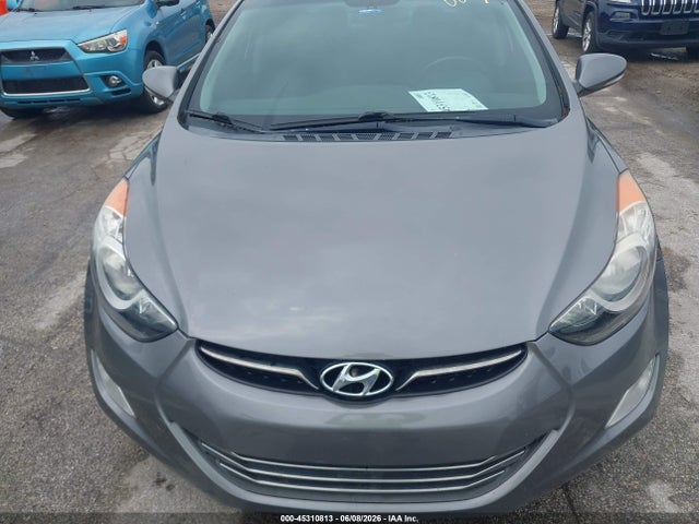 2013 Hyundai Elantra Limited მანქანა იყიდება აუქციონზე, vin: 5NPDH4AEXDH239723, აუქციონის ნომერი: 45310813