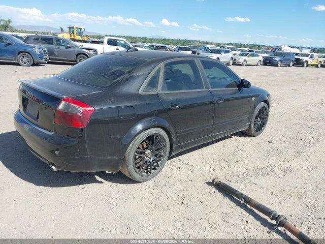 Aukcja sprzedaży 2004 Audi A4 1.8t Quattro, vin: WAULC68E74A165516, numer aukcji: 45310898