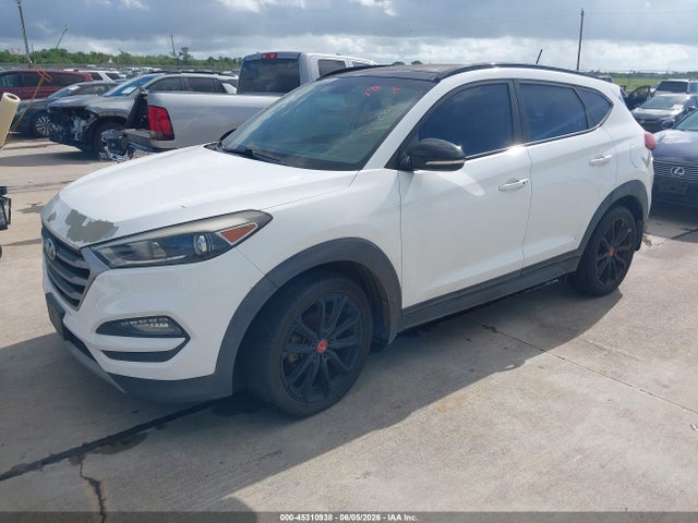 2017 Hyundai Tucson Night მანქანა იყიდება აუქციონზე, vin: KM8J33A28HU554044, აუქციონის ნომერი: 45310938