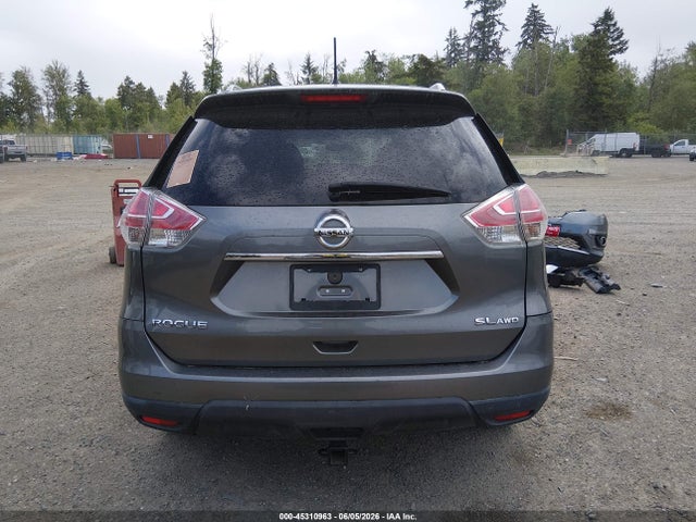 Nissan Rogue Sl 2016 5N1AT2MV9GC822698 Image 16