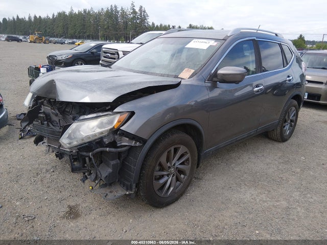 Nissan Rogue Sl 2016 5N1AT2MV9GC822698 Image 2