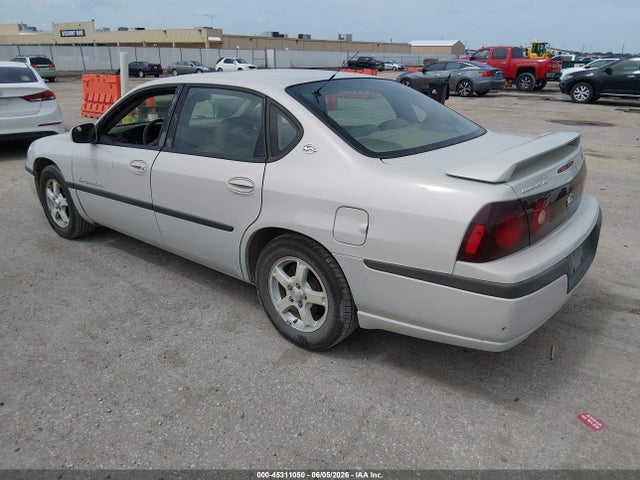 2003 Chevrolet Impala Ls მანქანა იყიდება აუქციონზე, vin: 2G1WH55K139369835, აუქციონის ნომერი: 45311050