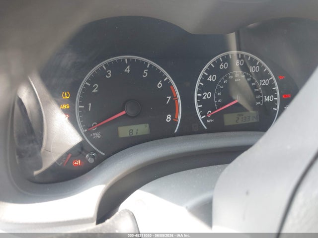 45311080 :رقم المزاد ، 1NXBU4EEXAZ224598 vin ، 2010 Toyota Corolla Le مزاد بيع