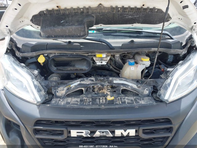 2023 Ram Promaster 2500 High Roof 159 Wb მანქანა იყიდება აუქციონზე, vin: 3C6LRVDG5PE549130, აუქციონის ნომერი: 45311097