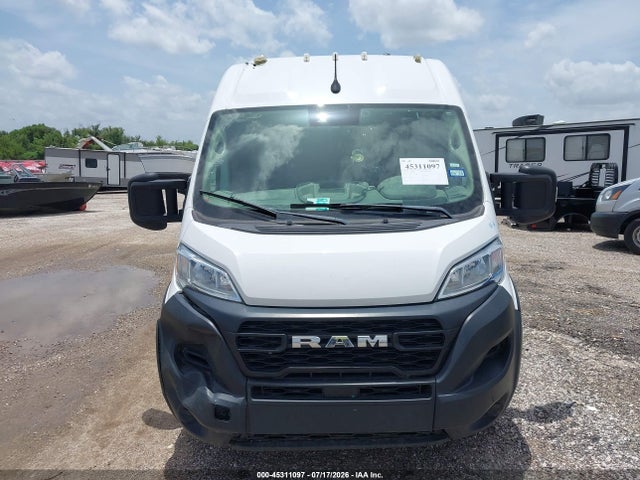2023 Ram Promaster 2500 High Roof 159 Wb მანქანა იყიდება აუქციონზე, vin: 3C6LRVDG5PE549130, აუქციონის ნომერი: 45311097