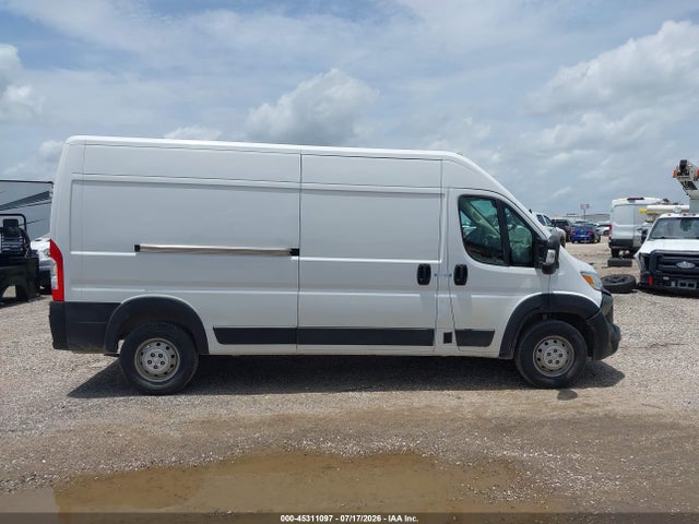 2023 Ram Promaster 2500 High Roof 159 Wb მანქანა იყიდება აუქციონზე, vin: 3C6LRVDG5PE549130, აუქციონის ნომერი: 45311097