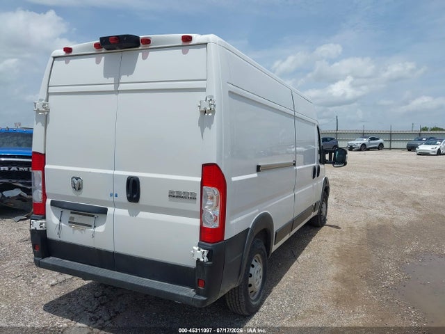 2023 Ram Promaster 2500 High Roof 159 Wb მანქანა იყიდება აუქციონზე, vin: 3C6LRVDG5PE549130, აუქციონის ნომერი: 45311097