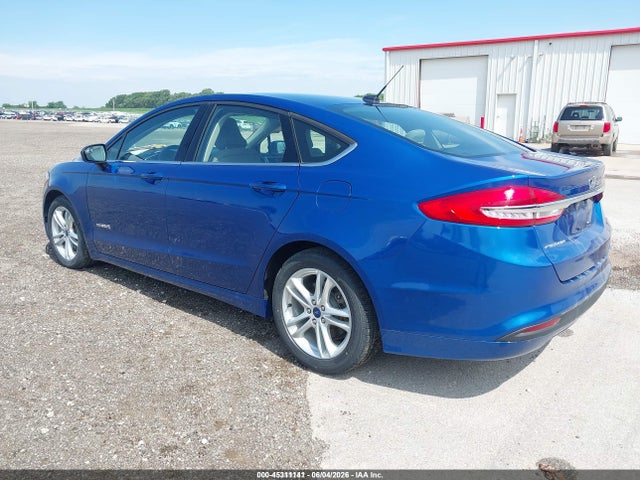Ford Fusion Hybrid S 2018 3FA6P0UU3JR122989 Image 3