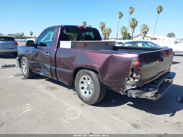 45311207 :رقم المزاد ، 1GCEC14VX5Z279341 vin ، 2005 Chevrolet Silverado 1500 Ls مزاد بيع
