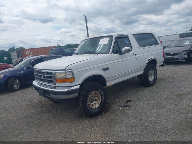 1996 Ford Bronco U100 მანქანა იყიდება აუქციონზე, vin: 1FMEU15H3TLA52221, აუქციონის ნომერი: 45311228