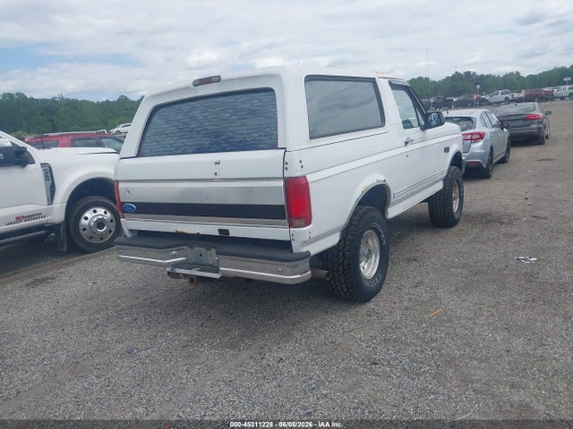 1996 Ford Bronco U100 მანქანა იყიდება აუქციონზე, vin: 1FMEU15H3TLA52221, აუქციონის ნომერი: 45311228