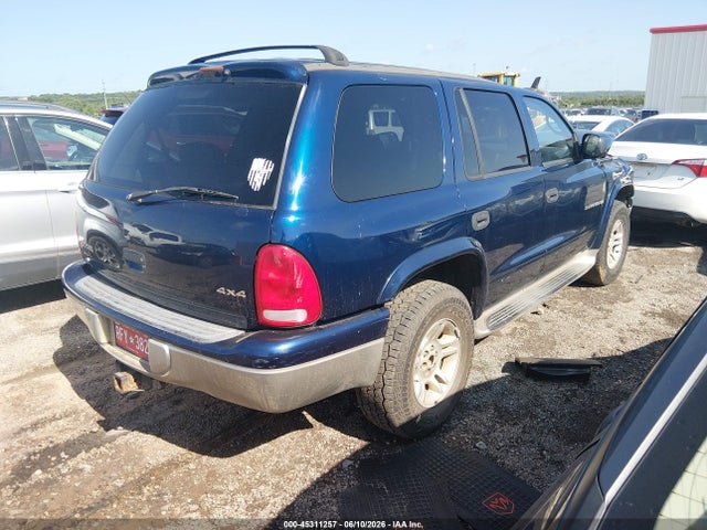 2001 Dodge Durango მანქანა იყიდება აუქციონზე, vin: 1B4HS28N01F595047, აუქციონის ნომერი: 45311257