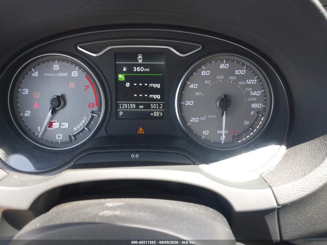 2015 Audi S3 2.0t Premium Plus მანქანა იყიდება აუქციონზე, vin: WAUBFGFFXF1081469, აუქციონის ნომერი: 45311382