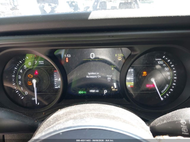 Продаж на аукціоні авто 2024 Jeep Wrangler 4xe Sahara 4xe, vin: 1C4RJXP6XRW305491, номер лоту: 45311403