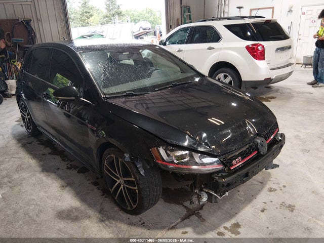 45311465 :رقم المزاد ، 3VW547AU0HM044302 vin ، 2017 Volkswagen Golf Gti Autobahn 4-door/s 4-door/se 4-door/sport 4-door مزاد بيع