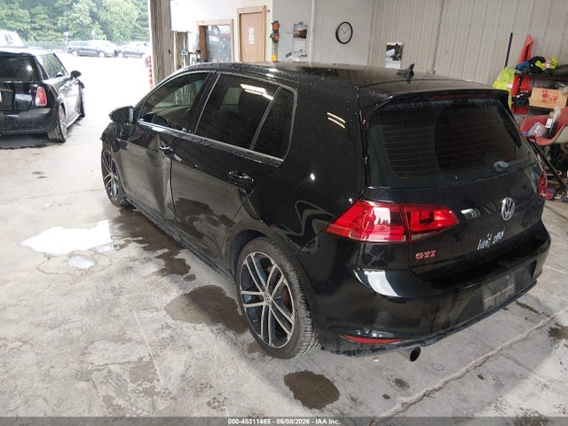 45311465 :رقم المزاد ، 3VW547AU0HM044302 vin ، 2017 Volkswagen Golf Gti Autobahn 4-door/s 4-door/se 4-door/sport 4-door مزاد بيع