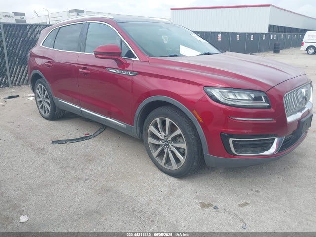 2019 Lincoln Nautilus Select მანქანა იყიდება აუქციონზე, vin: 2LMPJ6K99KBL16363, აუქციონის ნომერი: 45311480