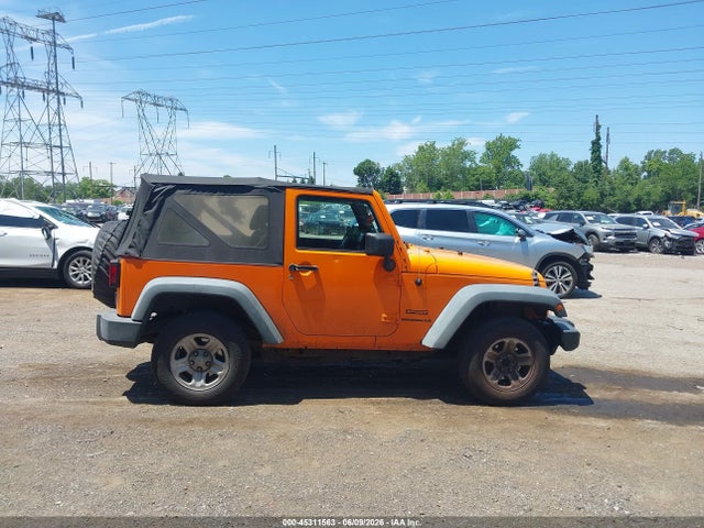 Продажа на аукционе авто 2012 Jeep Wrangler Sport, vin: 1C4AJWAG7CL193069, номер лота: 45311563