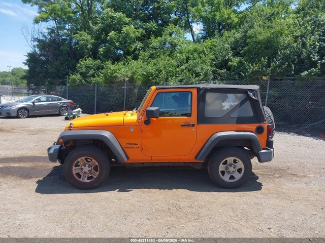 Продажа на аукционе авто 2012 Jeep Wrangler Sport, vin: 1C4AJWAG7CL193069, номер лота: 45311563