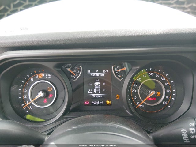 45311612 :رقم المزاد ، 1C4PJXDG3SW537277 vin ، 2025 Jeep Wrangler 4-door Summit 4x4 مزاد بيع