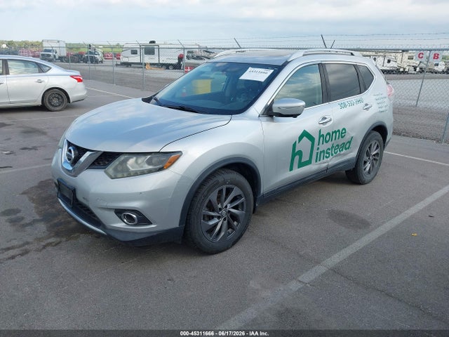 Nissan Rogue Sl 2016 5N1AT2MV3GC737100 Image 2