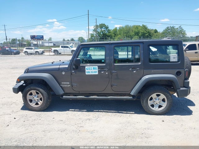 2017 Jeep Wrangler Unlimited Sport Rhd 4x4 მანქანა იყიდება აუქციონზე, vin: 1C4BJWKG0HL735901, აუქციონის ნომერი: 45311682