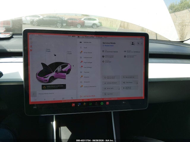 2018 Tesla Model 3 Long Range/mid Range მანქანა იყიდება აუქციონზე, vin: 5YJ3E1EA6JF168556, აუქციონის ნომერი: 45311704