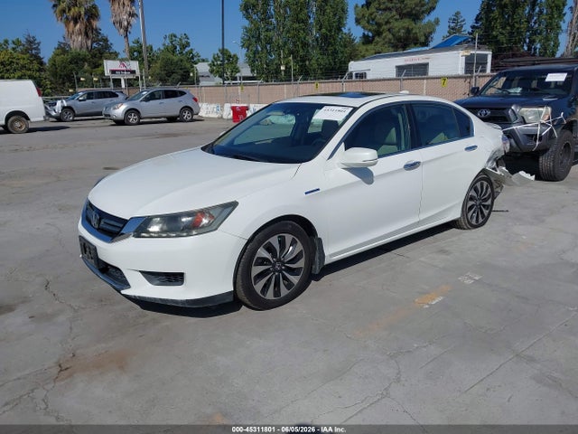 45311801 :رقم المزاد ، 1HGCR6F5XEA005301 vin ، 2014 Honda Accord Hybrid Ex-l مزاد بيع