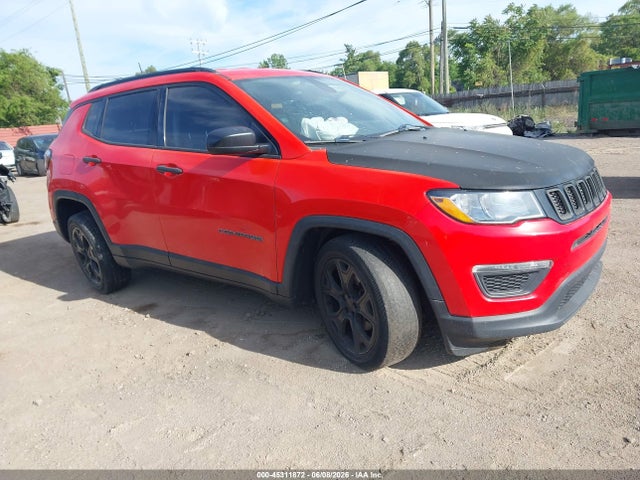 Продажа на аукционе авто 2018 Jeep Compass Sport Fwd, vin: 3C4NJCAB3JT133635, номер лота: 45311872