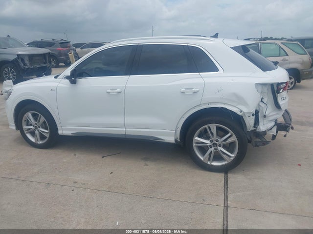 2024 Audi Q3 Premium 45 Tfsi S Line Quattro Tiptronic მანქანა იყიდება აუქციონზე, vin: WA1DECF31R1037050, აუქციონის ნომერი: 45311878