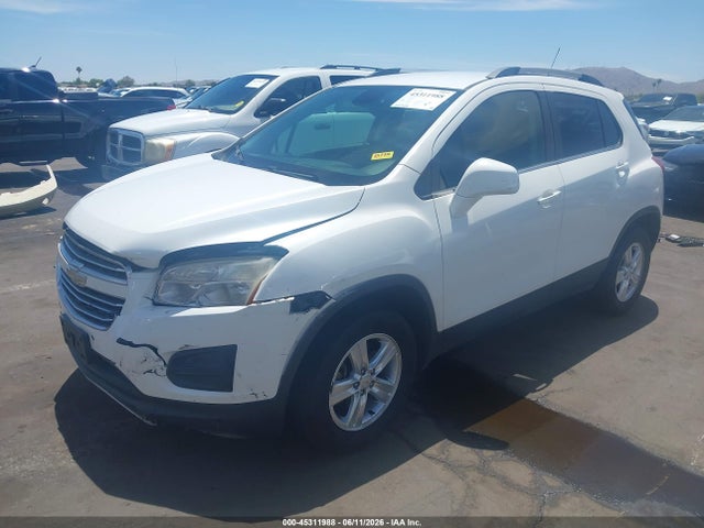 Продаж на аукціоні авто 2016 Chevrolet Trax Lt, vin: KL7CJPSB1GB569842, номер лоту: 45311988
