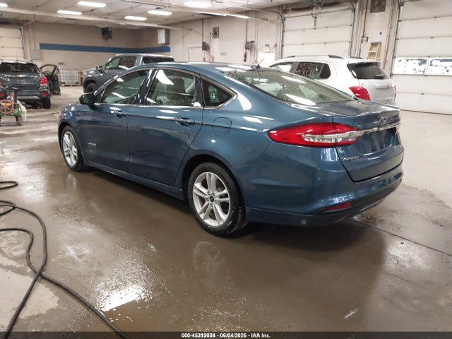 Ford Fusion Hybrid S 2018 3FA6P0UU8JR235868 Image 3