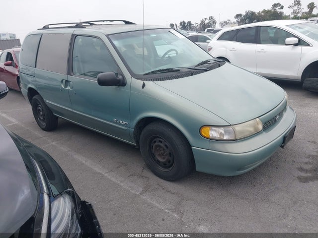 1997 Nissan Quest Gxe/xe მანქანა იყიდება აუქციონზე, vin: 4N2DN1119VD833423, აუქციონის ნომერი: 45312039
