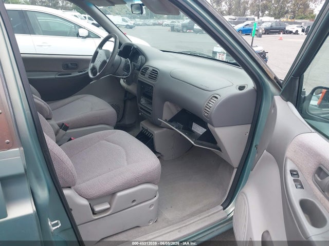 1997 Nissan Quest Gxe/xe მანქანა იყიდება აუქციონზე, vin: 4N2DN1119VD833423, აუქციონის ნომერი: 45312039