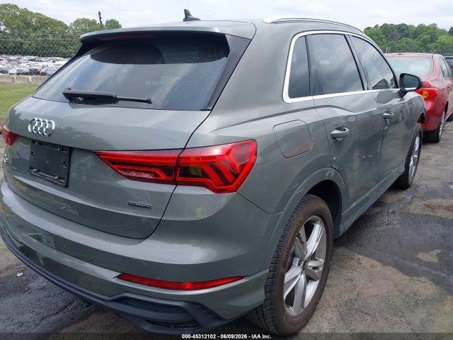 Продажа на аукционе авто 2024 Audi Q3 Premium 45 Tfsi S Line Quattro Tiptronic, vin: WA1DECF37R1082607, номер лота: 45312102