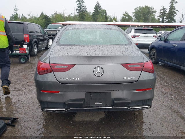 Aukcja sprzedaży 2025 Mercedes-benz Cla 250 Coupe 4matic, vin: W1K5J4HB6SN490648, numer aukcji: 45312108