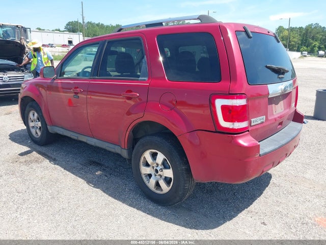 2011 Ford Escape Limited მანქანა იყიდება აუქციონზე, vin: 1FMCU0EG3BKC18900, აუქციონის ნომერი: 45312156