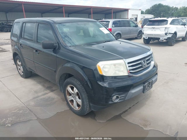 2015 Honda Pilot Ex-l მანქანა იყიდება აუქციონზე, vin: 5FNYF3H56FB004955, აუქციონის ნომერი: 45312163