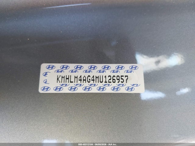 Продажа на аукционе авто 2021 Hyundai Elantra Sel, vin: KMHLM4AG4MU126957, номер лота: 45312184