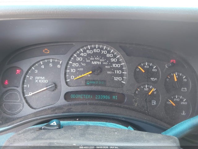 2003 Chevrolet Suburban 1500 Lt მანქანა იყიდება აუქციონზე, vin: 3GNEC16T13G210098, აუქციონის ნომერი: 45312203