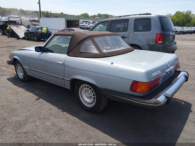 Aukcja sprzedaży 1982 Mercedes-benz 380 Sl, vin: WDBBA45A1CB014060, numer aukcji: 45312248