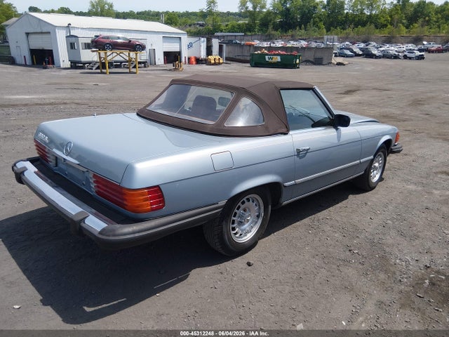 Aukcja sprzedaży 1982 Mercedes-benz 380 Sl, vin: WDBBA45A1CB014060, numer aukcji: 45312248