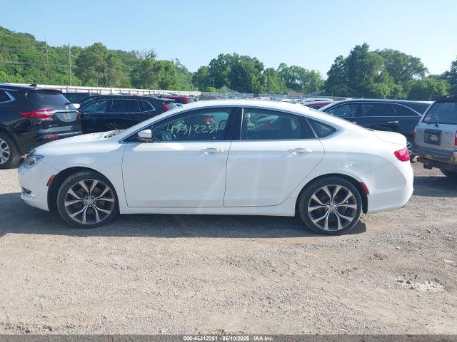 45312251 :رقم المزاد ، 1C3CCCCG2GN139787 vin ، 2016 Chrysler 200 C مزاد بيع