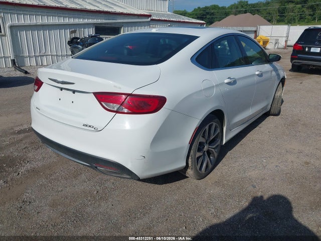 45312251 :رقم المزاد ، 1C3CCCCG2GN139787 vin ، 2016 Chrysler 200 C مزاد بيع