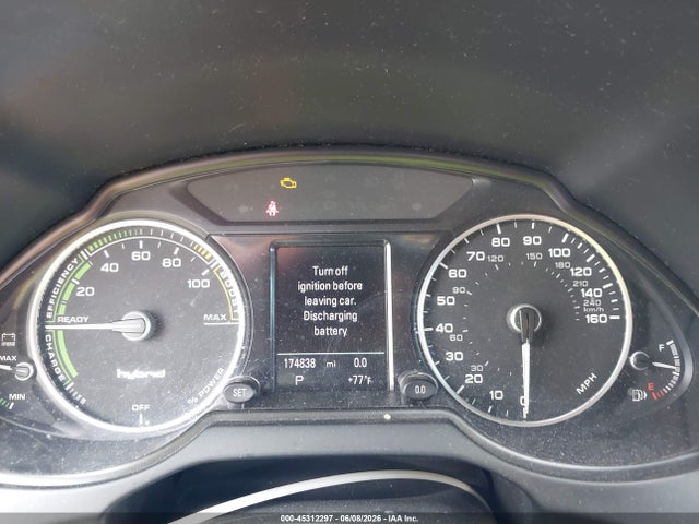Продажа на аукционе авто 2013 Audi Q5 Hybrid 2.0t Prestige, vin: WA1C8AFP3DA041071, номер лота: 45312297