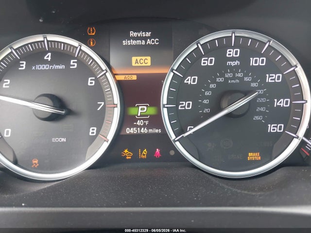 2020 Acura Tlx Tech Package მანქანა იყიდება აუქციონზე, vin: 19UUB1F54LA001897, აუქციონის ნომერი: 45312329