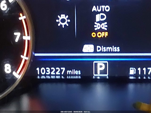 1N4BL4DW6MN309282 Nissan Altima Sv Intelligent Awd