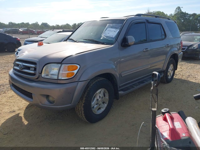 Продаж на аукціоні авто 2001 Toyota Sequoia Limited V8, vin: 5TDBT48A71S026890, номер лоту: 45312382