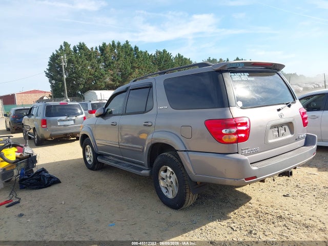 Продаж на аукціоні авто 2001 Toyota Sequoia Limited V8, vin: 5TDBT48A71S026890, номер лоту: 45312382
