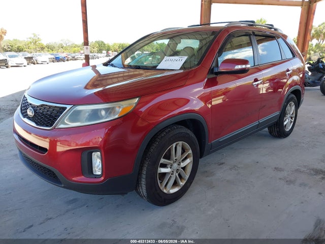 2014 Kia Sorento Lx მანქანა იყიდება აუქციონზე, vin: 5XYKT4A68EG445422, აუქციონის ნომერი: 45312433